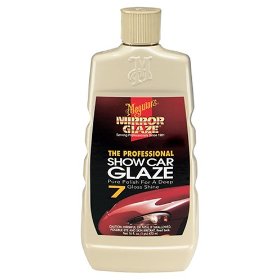 Show details of Meguiar's M-0716 Mirror Glaze Professional Show Car Glaze. 16 oz. liquid.