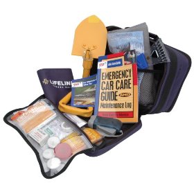 Show details of AAA 63-Piece Winter Severe Weather Travel Kit.