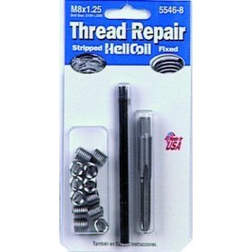 Show details of Helicoil 5546-8 Thread Repair Kit M8 x 1.25.