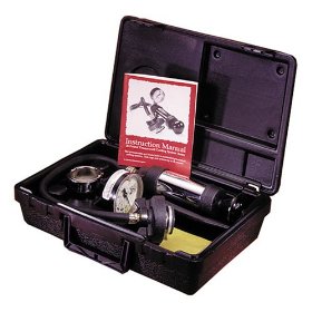 Show details of Stant Inc. 12270 Cooling System and Pressure Cap Tester Set.