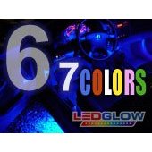 Show details of 6pc 7 COLOR 4pc UNDERBODY UNDERGLOW KIT & 2pc LED INTERIOR KIT.