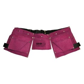 Show details of Grip Womens Leather Pouch Tool Belt.