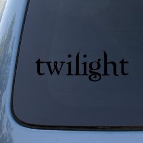 Show details of TWILIGHT LOGO - Edward Cullen Vinyl Decal Sticker #1655 | Vinyl Color: Black.