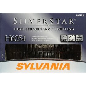 Show details of Sylvania H6054ST SilverStar High Performance Halogen Headlight Bulb.