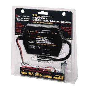 Show details of Schumacher SE-1-12S Fully Automatic Onboard Battery Charger - 1.5 Amps.