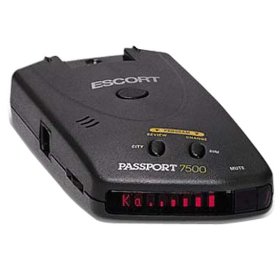 Show details of Escort Inc Passport 7500 Radar/Laser/Safety Detector.