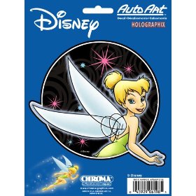 Show details of Tinkerbell Optic 6" x 8" Decal - Holographic.