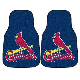 Show details of Fanmats MLB - St. Louis Cardinals Car Mats #6504.