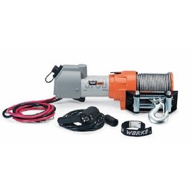 Show details of Warn 603700 Warn Works 3700 DC 1.9-horsepower Utility Winch - 3,700-Pound Capacity.