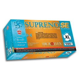 Show details of Microflex SU690L Supreno SE Powder Free Nitrile Glove Size Large, 100 Box.