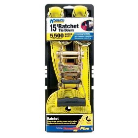 Show details of Highland 11517 Ultimate Ratchet Tie Downs - 5,500 pound break strength.