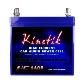 Show details of Kinetik HC1400 - 1400 Watt 12 Volt Power Cell Battery.