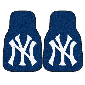 Show details of Fanmats MLB - New York Yankees Car Mats #6340.