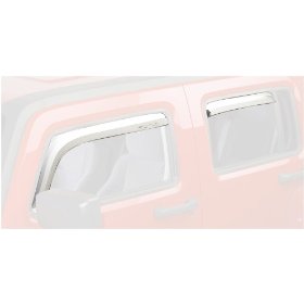 Show details of Putco 480505 Element Chrome Window Visor - Set of 4.