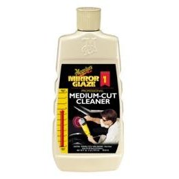 Show details of Meguiar's M0116 Mirror Glaze Medium-Cut Cleaner - 16 oz Bottle.