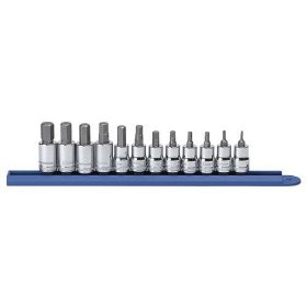 Show details of GearWrench 80580 12-Piece 3/8-Inch Drive Metric Hex Bit Socket Set.