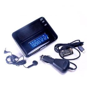 Show details of LCD Screen Bluetooth Wireless Hand Free Speaker Phone.