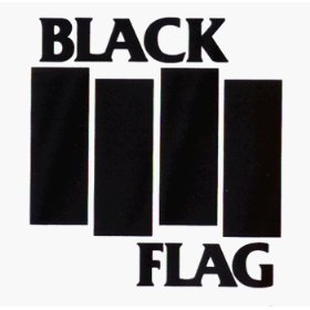 Show details of Black Flag - Logo with Bars - Sticker / Decal.