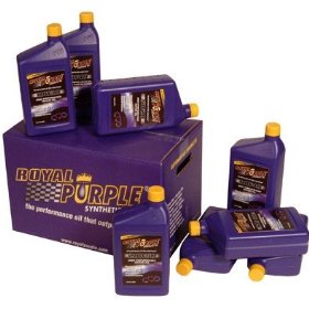 Show details of Royal Purple Max-Cycle Synthetic Motorcycle Oil 10W40, Quart, Pack of 12.