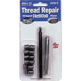 Show details of Helicoil 5546-9 Thread Repair Kit M9 x 1.25.