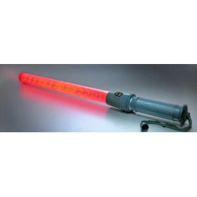 Show details of Crossfire TW14-RED 14 Bulb LED traffic warning traffic direction wand / baton.