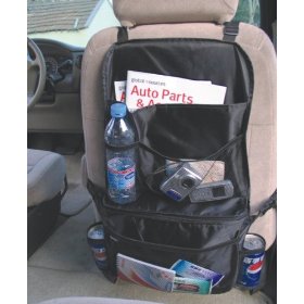 Show details of multifunctional Super Capacity Plus Carriage Bag, Seat Back Organizer, Size 3.5" x 17" x 24".