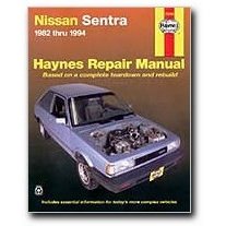 Show details of Haynes Nissan Sentra (82 - 94) Manual.