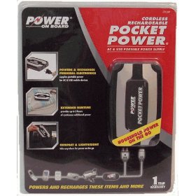 Show details of Rechargeable Pocket Power With USB & 110Volt Outlet.