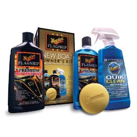 Show details of Meguiar's M6375 New Boat Owners Kit.