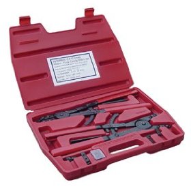 Show details of Advanced Tool Design Model ATD-5466 Heavy Duty 16" Snap Ring Pliers Set.
