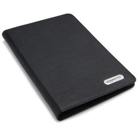 Show details of Amazon Kindle 2 Leather Cover.