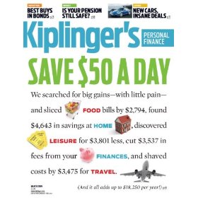 Show details of Kiplinger's Personal Finance magazine [MAGAZINE SUBSCRIPTION] [PRINT].