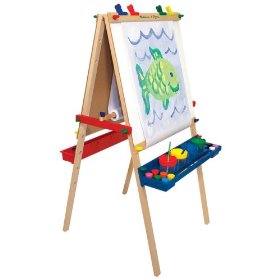Show details of Melissa and Doug Deluxe Standing Easel.
