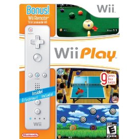 Show details of Wii Play with Wii Remote.