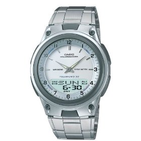 Show details of Casio Men's Sports Chronograph Alarm 10-Year Battery Databank Watch #AW80D-7AV.