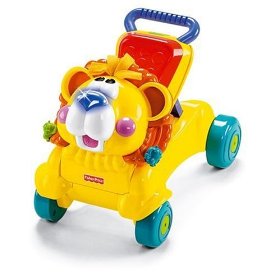 Show details of Fisher-Price Stride-To-Ride Lion.