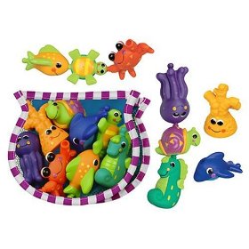 Show details of Sassy Snap and Squirt Sea Creatures.