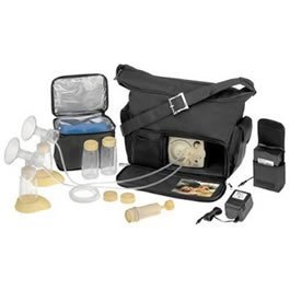 Show details of Medela Pump in Style Breast Pump with Shoulder Bag.