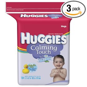 Show details of Huggies Calming Touch Lavender & Chamomile Baby Wipes Popup Refill, 184-Count Pack (Pack of 3).