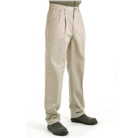 Show details of Lee Jeans Men's Wrinkle Resistant Relaxed Double Pleat Pant.