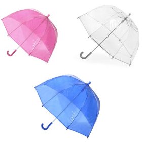 Show details of Kids Clear Bubble Umbrella by totes.