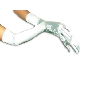 Show details of 23" Classic Adult Size Long Opera Length Satin Gloves 28 Colors Available.