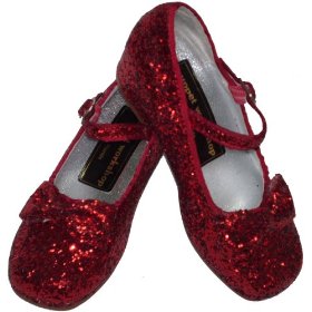 Show details of Dorothy's Ruby Red Shoes.