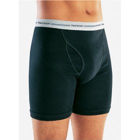 Show details of Fruit of the Loom Men's Boxer Briefs 4 Pack.