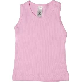 Show details of American Apparel Baby Infant 2x1 Rib Tank Top Shirt.