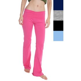 Show details of American Apparel Women's Stretch Cotton Yoga Pant.