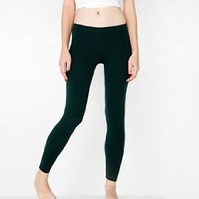 Show details of American Apparel 8328 Cotton Spandex Jersey Legging -"SHIPS SAME DAY".