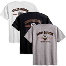 Show details of Harley-Davidson Men's 105th Anniversary Tee Shirt-LIMITED EDITION. Three colors available..