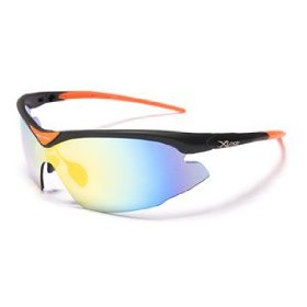 Show details of X Loop X63 Sunglasses Wrap Style UV400 Lens for Baseball, Softball, Cycling, Kayaking and All Active Sports.