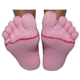 Show details of ToeSox Yoga / Pilates Toe Socks, Organic Cotton.